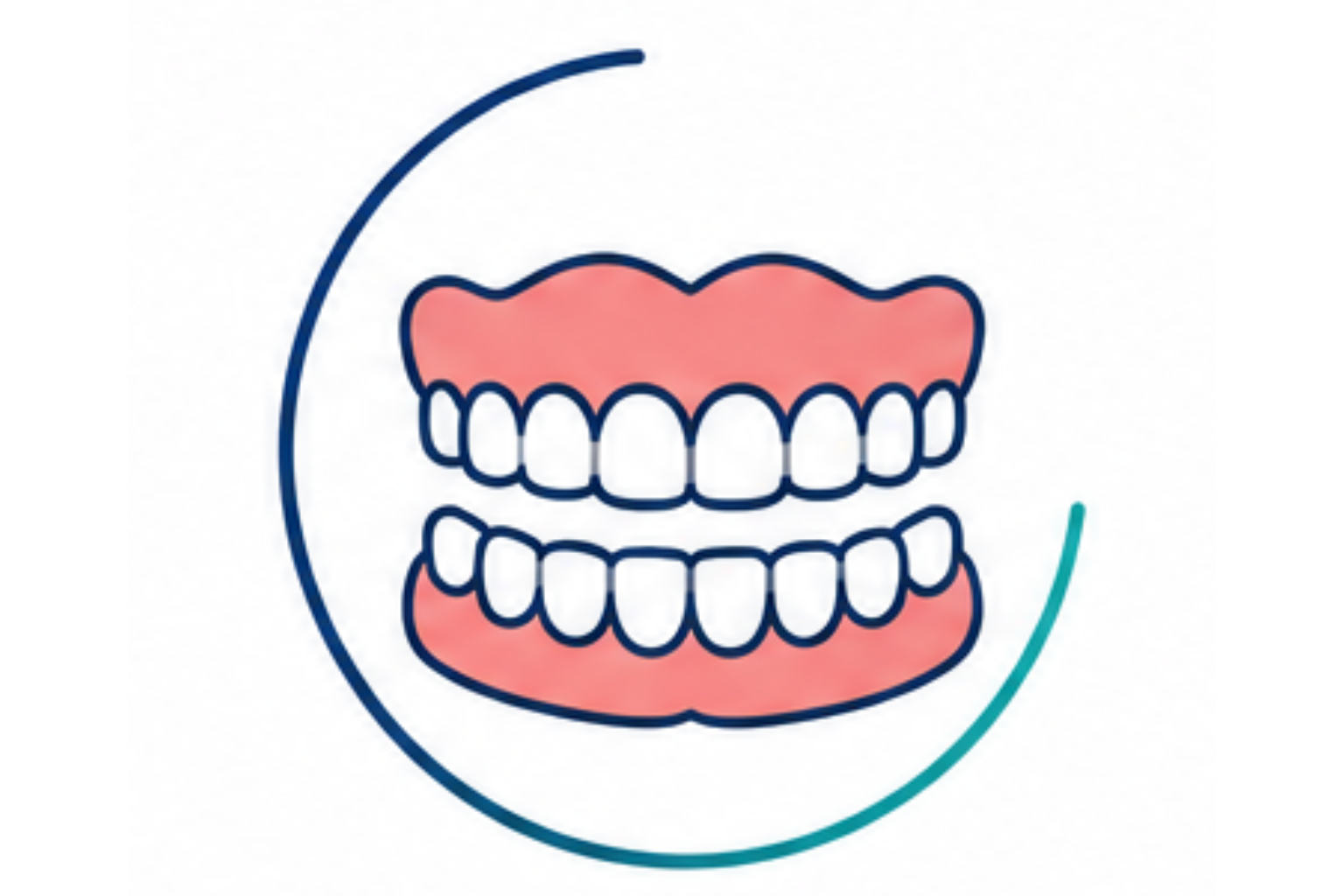 Dentist explaining dentures treatment to patient in modern Culver City dental office