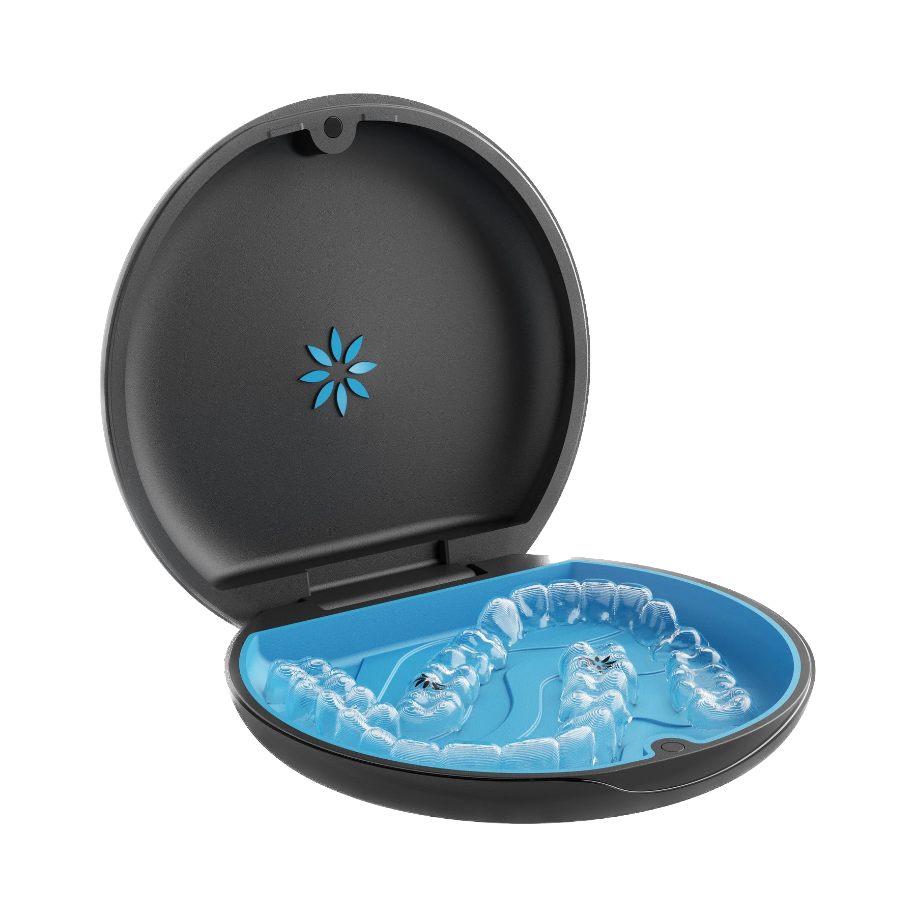 Invisalign clear aligner case and trays