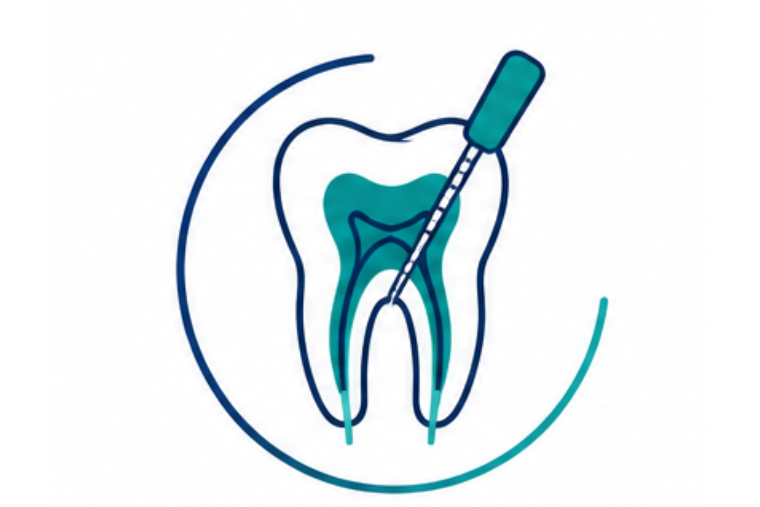 Modern root canal treatment in comfortable dental office environment